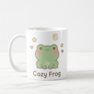 Cosy Frog Mug | Cute Kawaii Frog Cup
