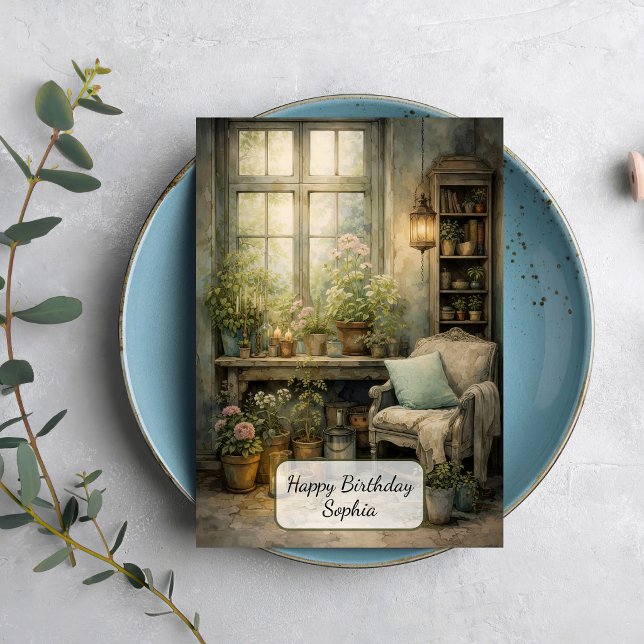 Cosy Garden Window Corner Card (Creator Uploaded)