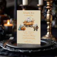 Cosy Ghost Cottage Halloween Baby Shower