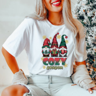 Cosy Gnomes Christmas T-Shirt