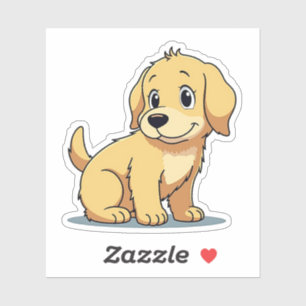 Cosy Golden Retriever, Anime Smile, Small