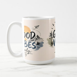 Cosy Good Vibes Only Coffee Mug