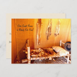 Cosy Guest Room New Address Announcement