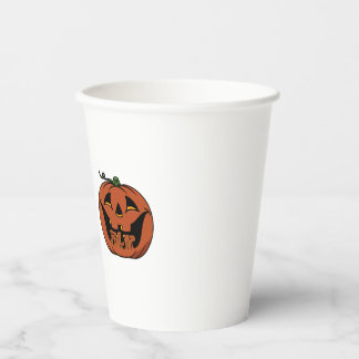 Cosy Halloween Paper Cups