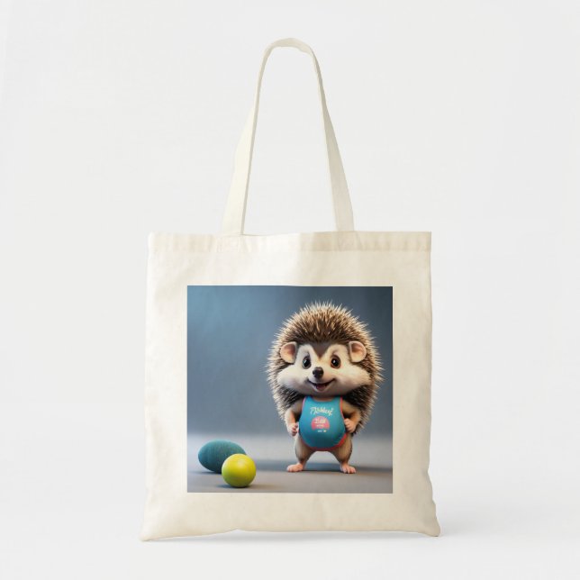 Cosy Hedgehog Deligh Tote Bag (Front)