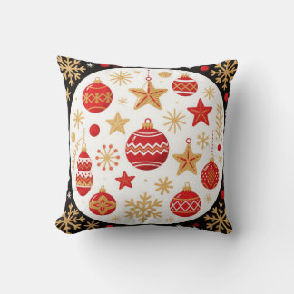 "Cosy Holiday-Themed Decorative Pillow" Cushion