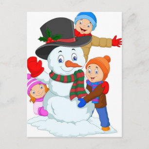 Cosy Holiday Wallpaper for Winter Magic Nights Postcard