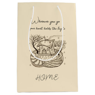 Cosy Home  Medium Gift Bag