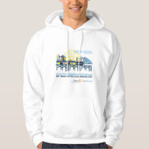 Cosy Hoodie with 100 Year Celebration Graphic