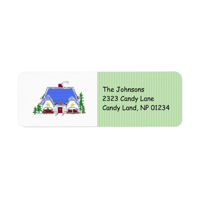 Cosy House Return Address Return Address Label (Front)