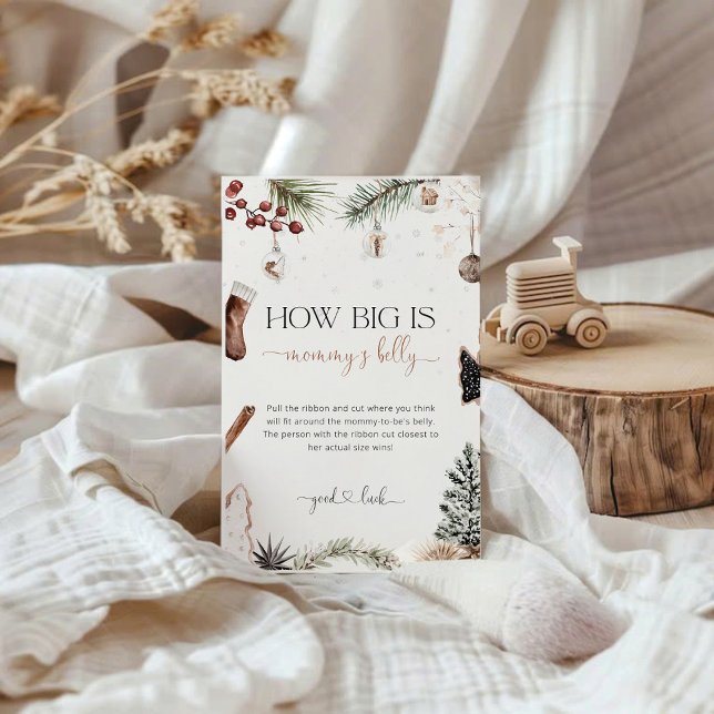 Cosy How Big is Mummy's Belly Baby Shower Game (Creator Uploaded)