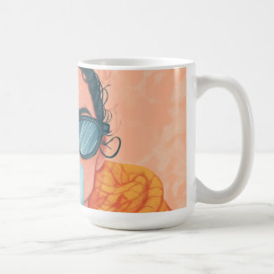 Cosy in Orange: A Warm Embrace Coffee Mug