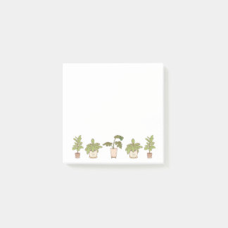 Cosy Indoor Plant Collection Post-it Notes