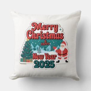 Cosy into 2025: The New Year Throw Pillow