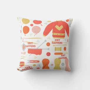 Cosy Knit Happens Cushion