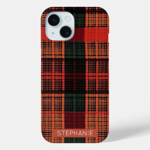 Cosy Knit Patchwork - Vintage Boho Autumn Style iPhone 15 Case
