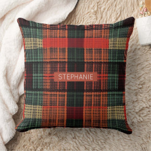Cosy Knit Patchwork - Vintage Boho Autumn Style Cushion