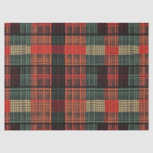 Cosy Knit Patchwork - Vintage Boho Autumn Style Tissue Paper