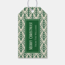 Cosy Knit Pine Tree Holiday