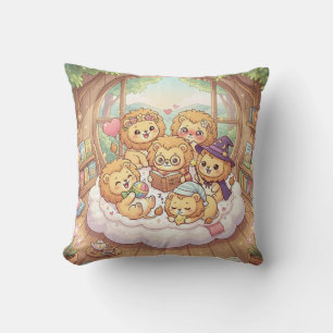 Cosy Lion Storytime Pillow
