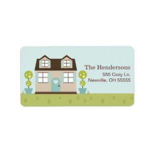 Cosy Little Home Address Labels