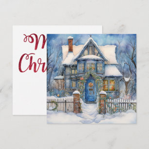Cosy Merry Christmas Card