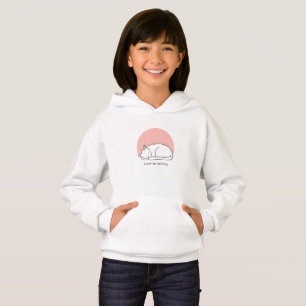 Cosy Moments - Minimalist Sleeping Cat Line Art Te