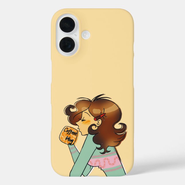 Cosy Morning Coffee Mood Art Case-Mate iPhone Case (Back)