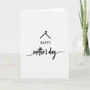 Cosy Mothers Day Rooftop Card