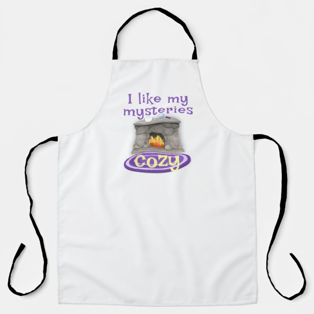 Cosy Mystery Apron (Front)