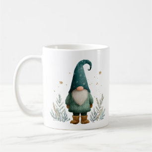 Cosy Nordic Christmas Gnome Winter Coffee Mug