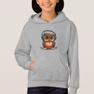 Cosy Owl with Headphones