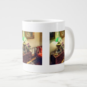 Cosy Parlour with Flower Petal Lamp Large Coffee Mug