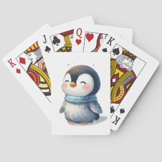 Cosy Penguin Playing Cards
