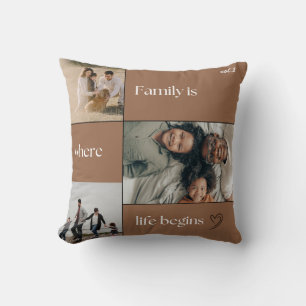 Cosy Personalised Home Pillow Cover