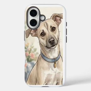 Cosy Pet Lover Design LinaPawStudio iPhone 16 Case
