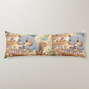 Cosy Pharmacy Dolphin Squirrel Body Cushion