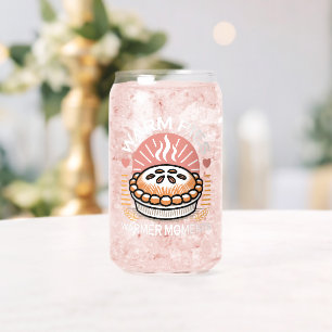 Cosy Pie Illustration: Warm Pies Warmer Moments Can Glass