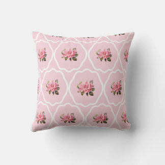 Cosy Pillow with rose and light pink colour