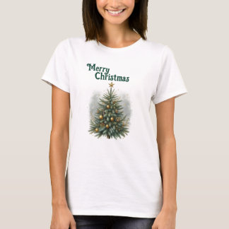 Cosy Pine Christmas Tree  T-Shirt
