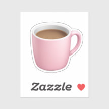 Cosy Pink Coffee Mug Emoji