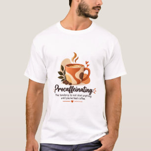 Cosy Procaffeinating Coffee Mug Modern Abstract Ar T-Shirt