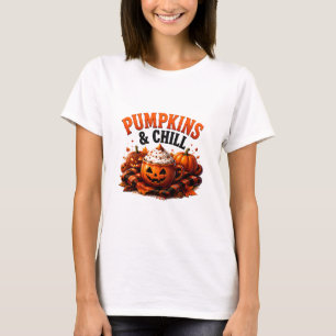 🍂 Cosy Pumpkin Season Halloween Saying 🎃 T-Shirt