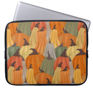 Cosy pumpkins laptop sleeve