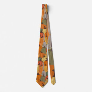 Cosy pumpkins tie