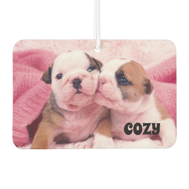 Cosy Puppies Air Freshener (Front)