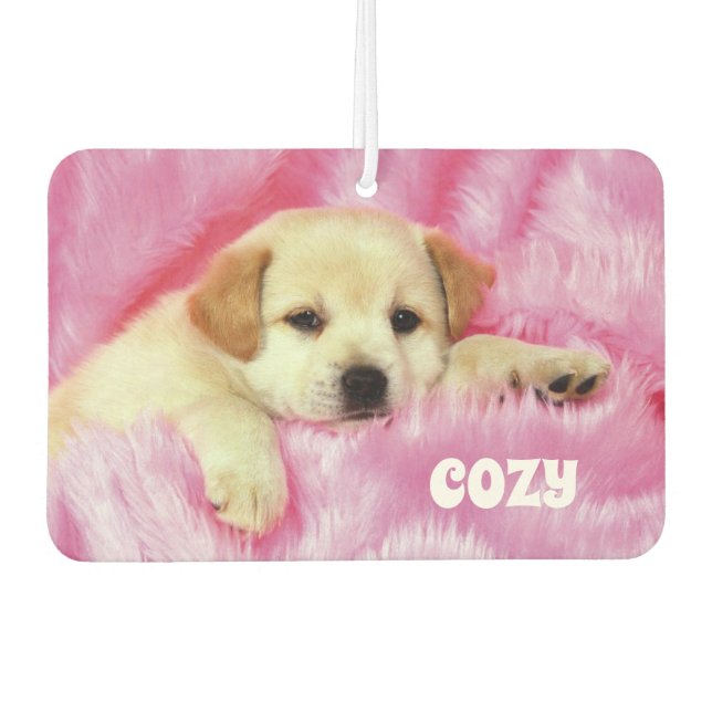 Cosy Puppy Air Freshener (Front)