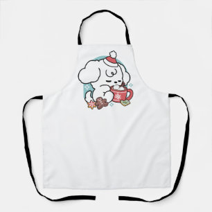Cosy Puppy Dreams – Hot Chocolate and Christmas Apron