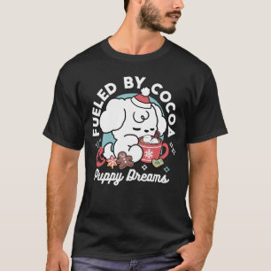 Cosy Puppy Dreams – Hot Chocolate and Christmas T-Shirt
