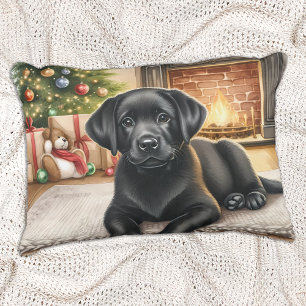 Cosy Puppy Labrador Retriever Christmas Dog  Decorative Cushion